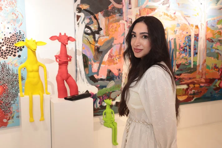 Giraffitude Souls in Color, A solo exhibition by Lebanese artist Joa Chelala