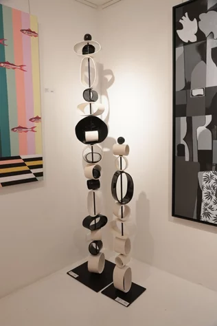 Giraffitude Souls in Color, A solo exhibition by Lebanese artist Joa Chelala