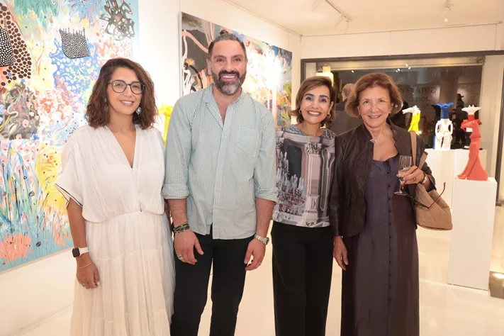Giraffitude Souls in Color, A solo exhibition by Lebanese artist Joa Chelala
