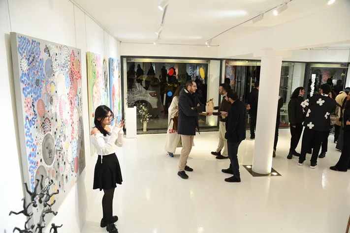 Opening reception of X-ray, A solo-exhibition by Edouard Souhaid