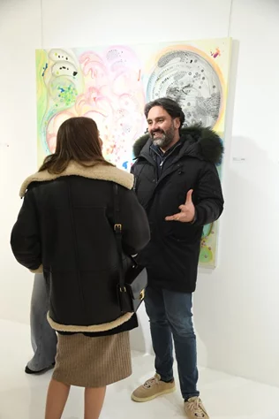 Opening reception of X-ray, A solo-exhibition by Edouard Souhaid