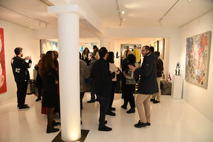 Opening reception of X-ray, A solo-exhibition by Edouard Souhaid