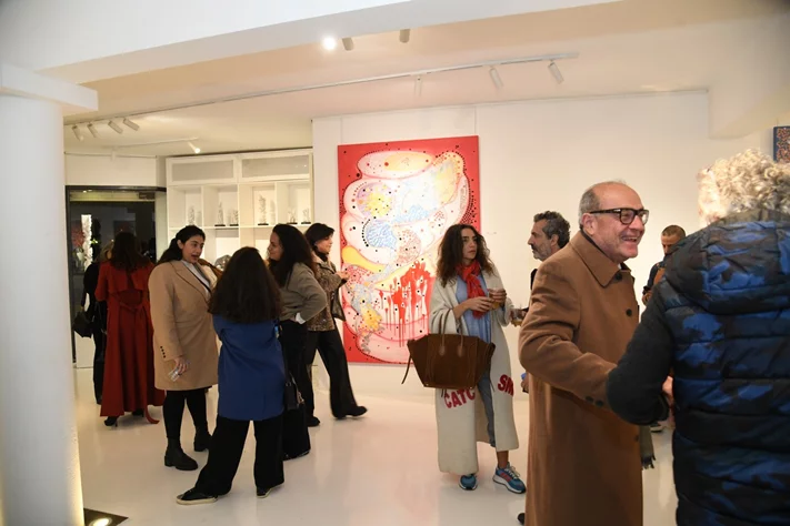 Opening reception of X-ray, A solo-exhibition by Edouard Souhaid