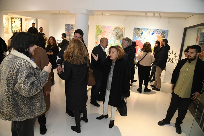 Opening reception of X-ray, A solo-exhibition by Edouard Souhaid