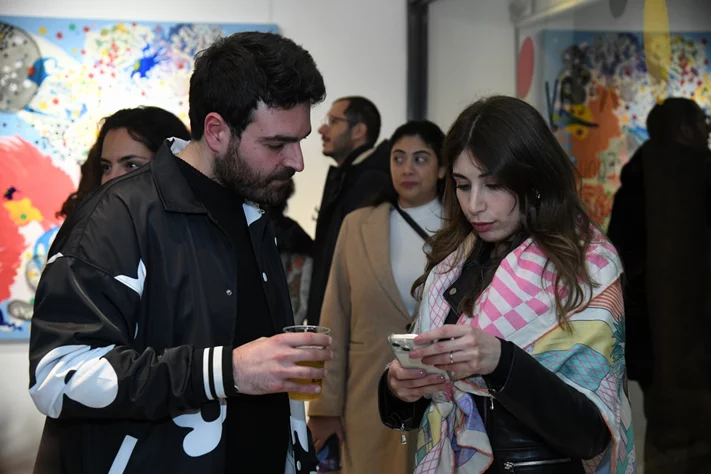 Opening reception of X-ray, A solo-exhibition by Edouard Souhaid