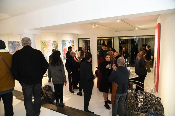 Opening reception of X-ray, A solo-exhibition by Edouard Souhaid