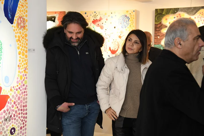 Opening reception of X-ray, A solo-exhibition by Edouard Souhaid