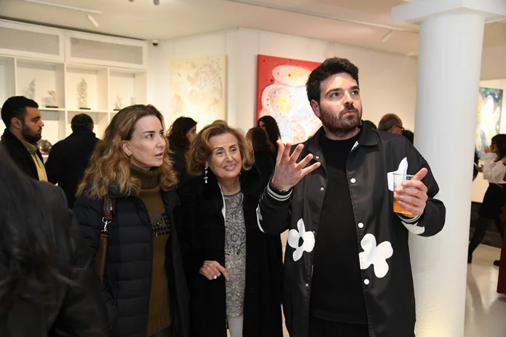 Opening reception of X-ray, A solo-exhibition by Edouard Souhaid