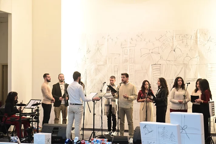 A heartwarming Christmas celebration at the Melkite Greek Catholic Patriarchate