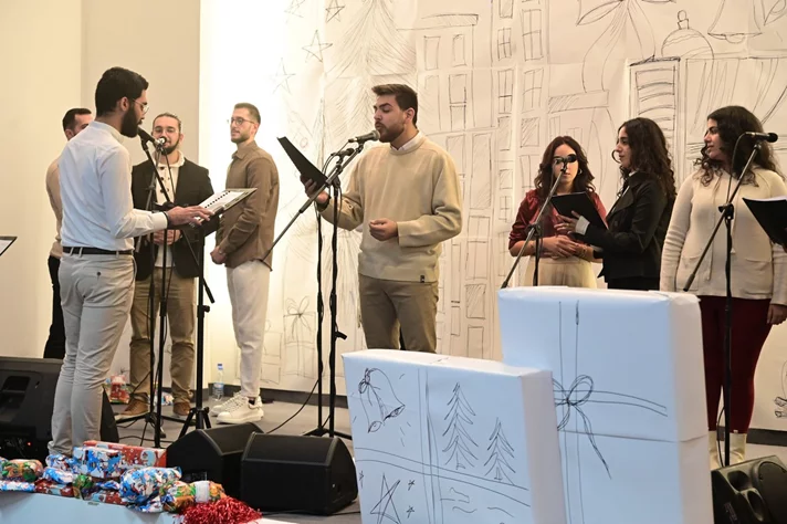 A heartwarming Christmas celebration at the Melkite Greek Catholic Patriarchate