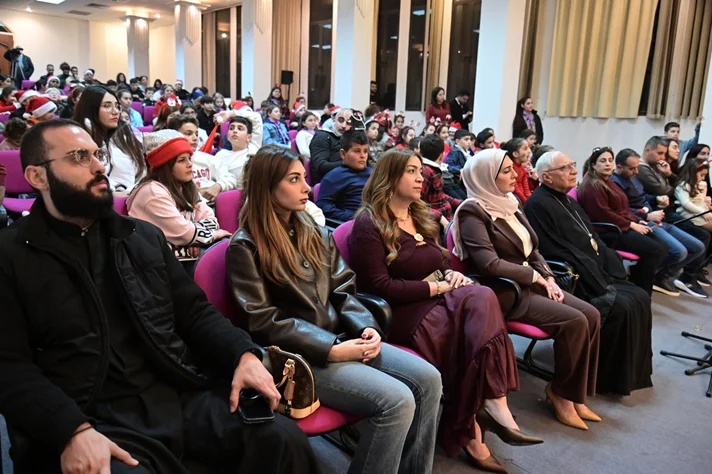 A heartwarming Christmas celebration at the Melkite Greek Catholic Patriarchate
