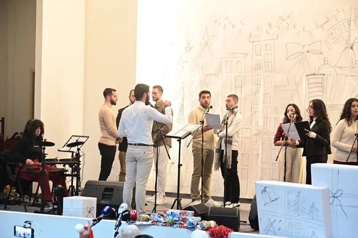 A heartwarming Christmas celebration at the Melkite Greek Catholic Patriarchate