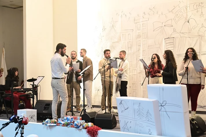 A heartwarming Christmas celebration at the Melkite Greek Catholic Patriarchate