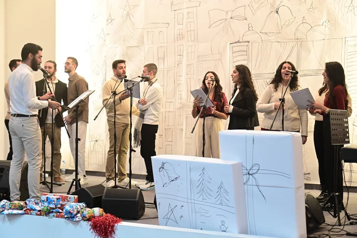 A heartwarming Christmas celebration at the Melkite Greek Catholic Patriarchate