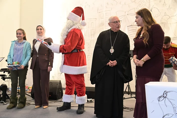 A heartwarming Christmas celebration at the Melkite Greek Catholic Patriarchate