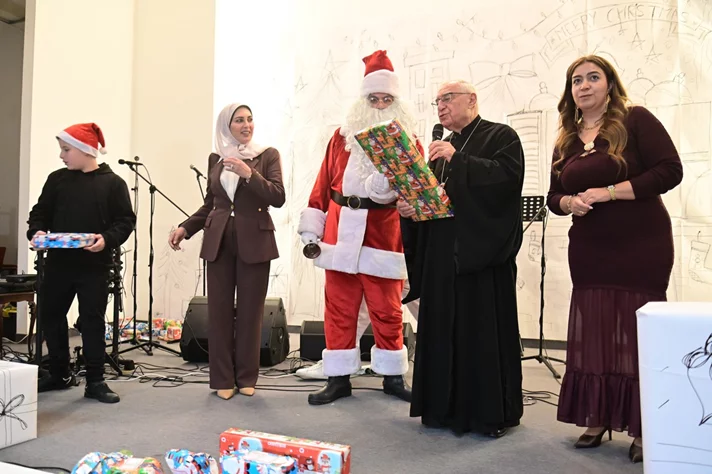 A heartwarming Christmas celebration at the Melkite Greek Catholic Patriarchate