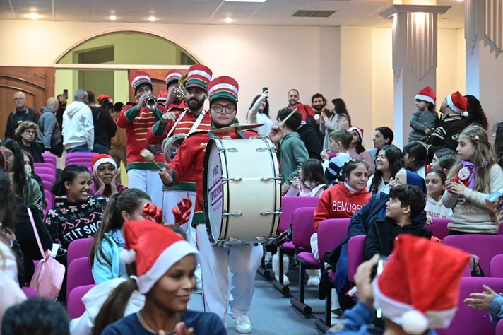 A heartwarming Christmas celebration at the Melkite Greek Catholic Patriarchate
