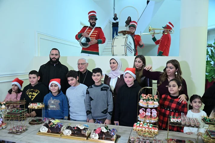A heartwarming Christmas celebration at the Melkite Greek Catholic Patriarchate