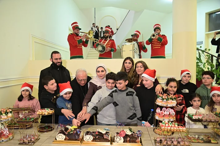 A heartwarming Christmas celebration at the Melkite Greek Catholic Patriarchate