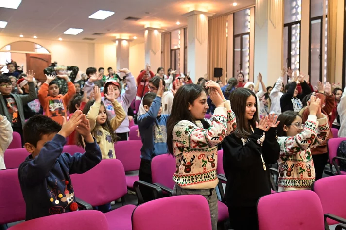 A heartwarming Christmas celebration at the Melkite Greek Catholic Patriarchate