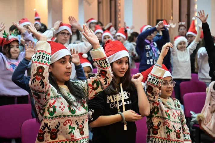 A heartwarming Christmas celebration at the Melkite Greek Catholic Patriarchate