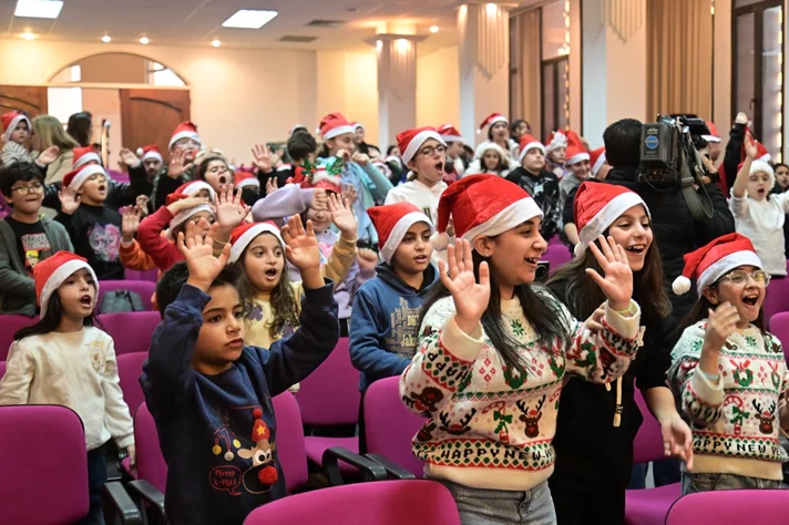 A heartwarming Christmas celebration at the Melkite Greek Catholic Patriarchate