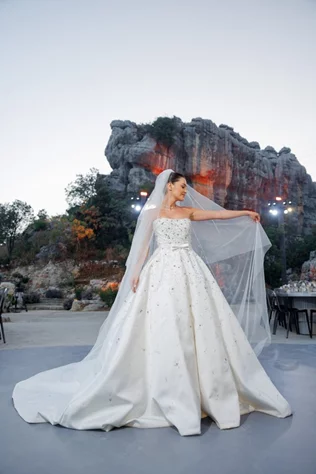 Wedding of Dana El Hallani and Alain Saad