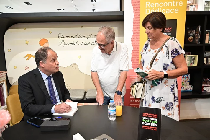 Book Signing Ceremony of Prof. David Atallah
