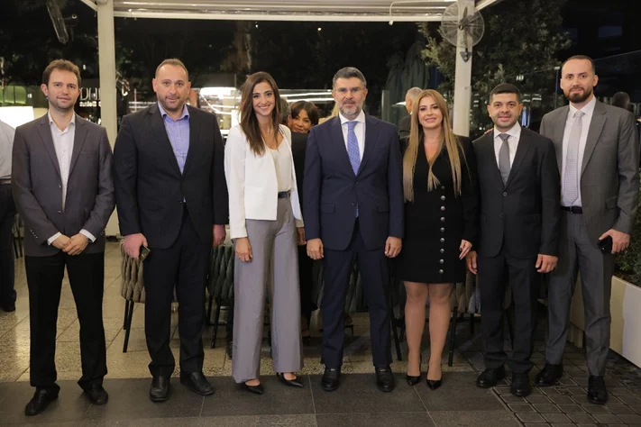 A Packed Dinner at Thanna Restaurant in Support of Candidate Elie Bazerli for President of the Beirut Bar Association