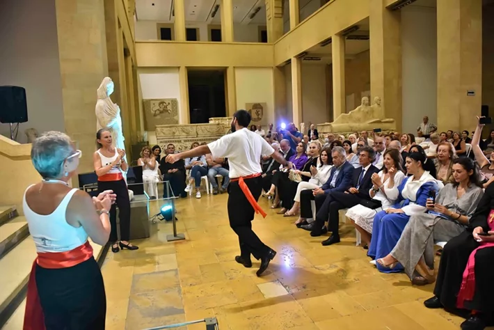 Tenor Gabriel Abdel Nour performed in the National Museum of Beirut 