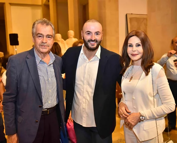 Tenor Gabriel Abdel Nour performed in the National Museum of Beirut 