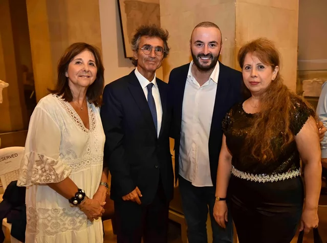 Tenor Gabriel Abdel Nour performed in the National Museum of Beirut 