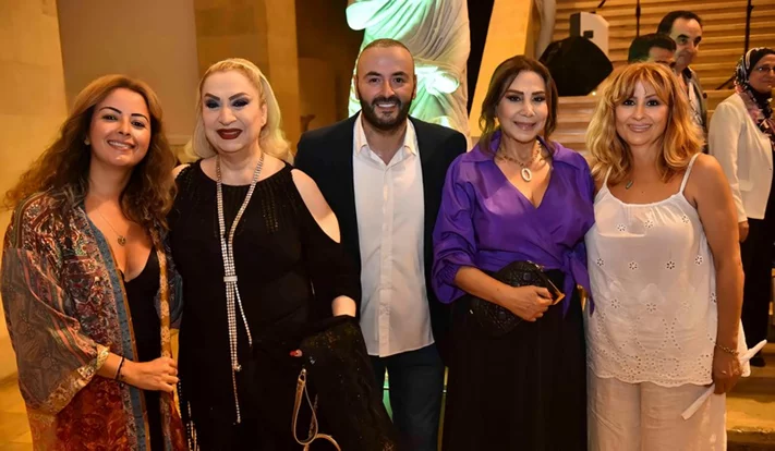 Tenor Gabriel Abdel Nour performed in the National Museum of Beirut 