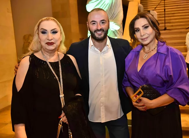 Tenor Gabriel Abdel Nour performed in the National Museum of Beirut 