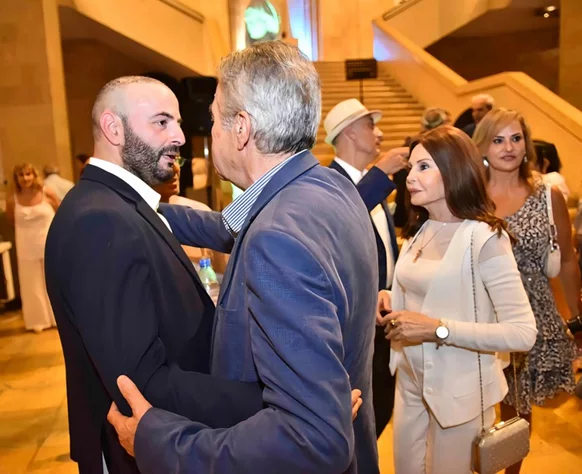 Tenor Gabriel Abdel Nour performed in the National Museum of Beirut 