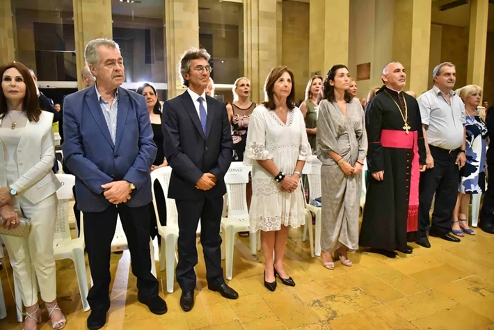 Tenor Gabriel Abdel Nour performed in the National Museum of Beirut 