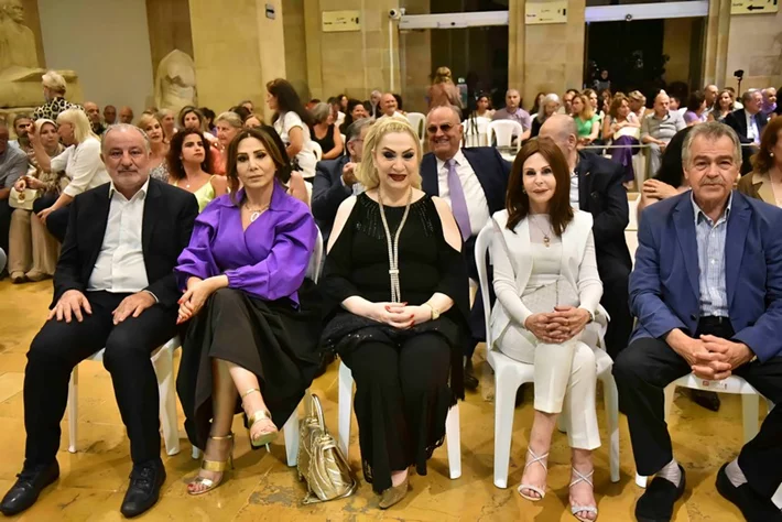 Tenor Gabriel Abdel Nour performed in the National Museum of Beirut 