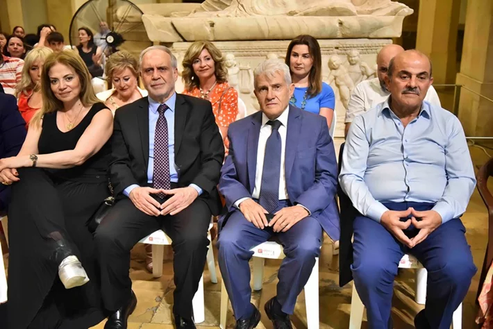 Tenor Gabriel Abdel Nour performed in the National Museum of Beirut 