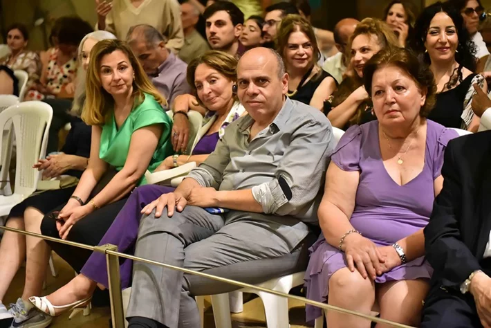 Tenor Gabriel Abdel Nour performed in the National Museum of Beirut 