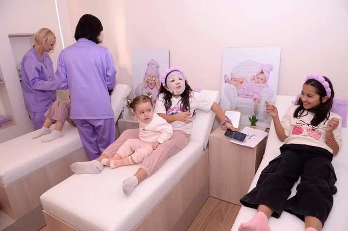 Opening of The Glow Room Kids Spa