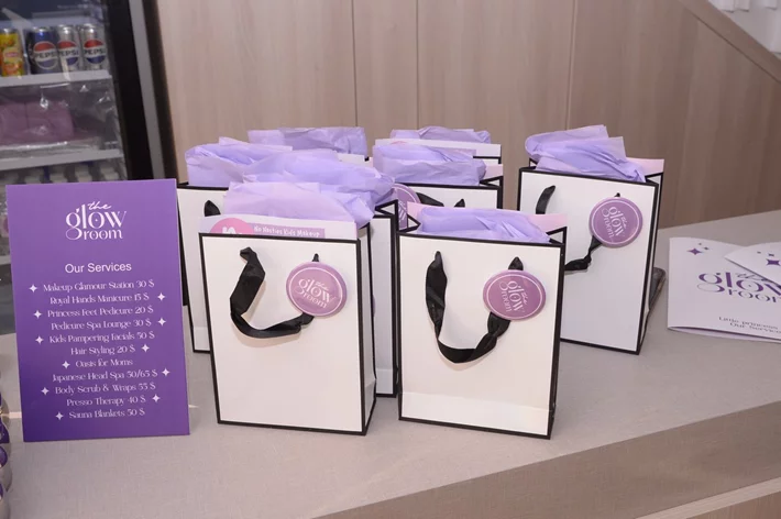 Opening of The Glow Room Kids Spa