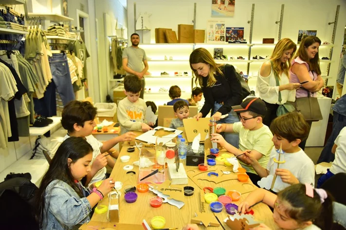 Timberland and GS Hosts Sustainable Workshop for Kids