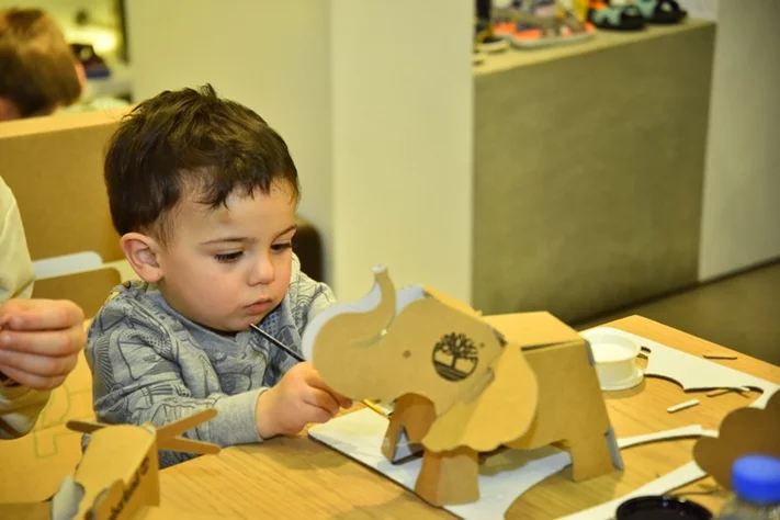 Timberland and GS Hosts Sustainable Workshop for Kids