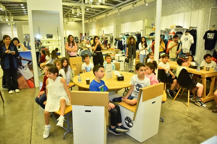 Timberland and GS Hosts Sustainable Workshop for Kids