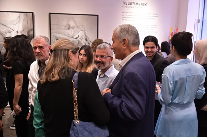 The Unveiling Night at JAH Art Gallery