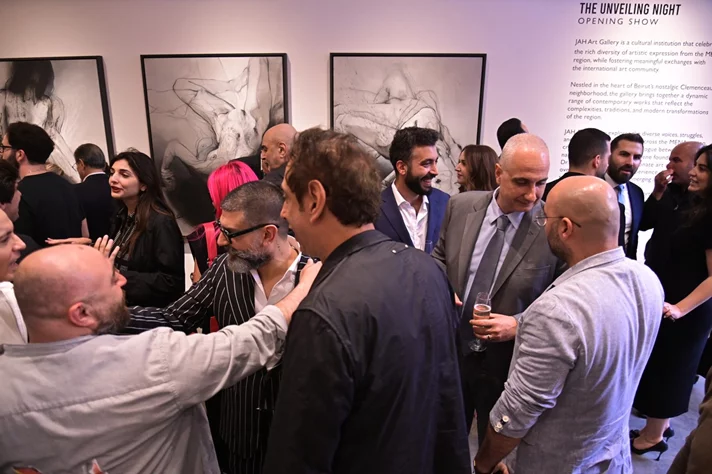 The Unveiling Night at JAH Art Gallery