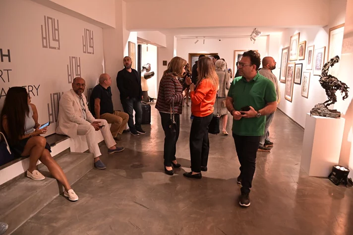 The Unveiling Night at JAH Art Gallery