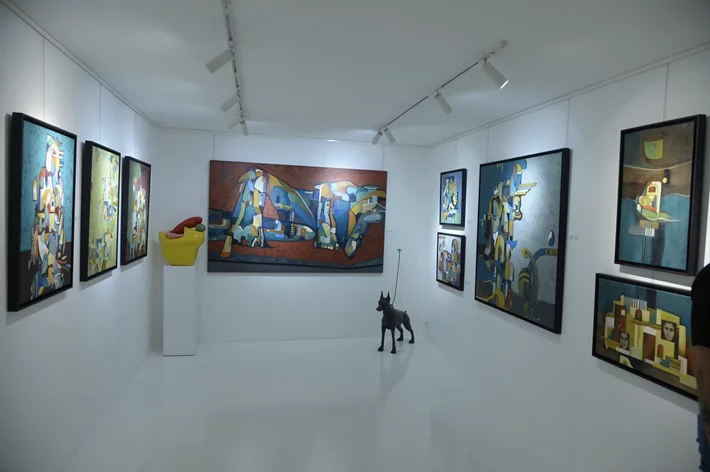 Ziara, A solo exhibition by Janet Hagopian at Chaos Art Gallery