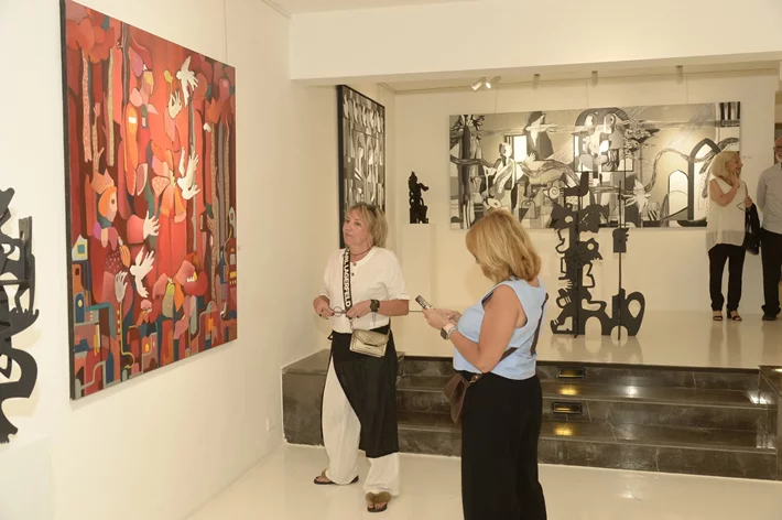 Ziara, A solo exhibition by Janet Hagopian at Chaos Art Gallery