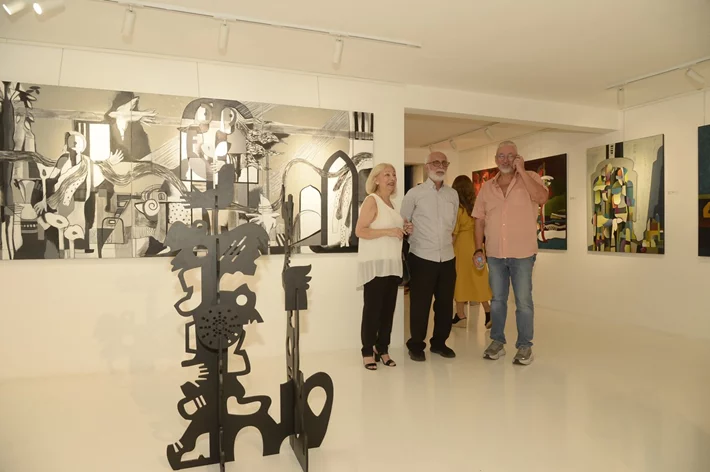 Ziara, A solo exhibition by Janet Hagopian at Chaos Art Gallery